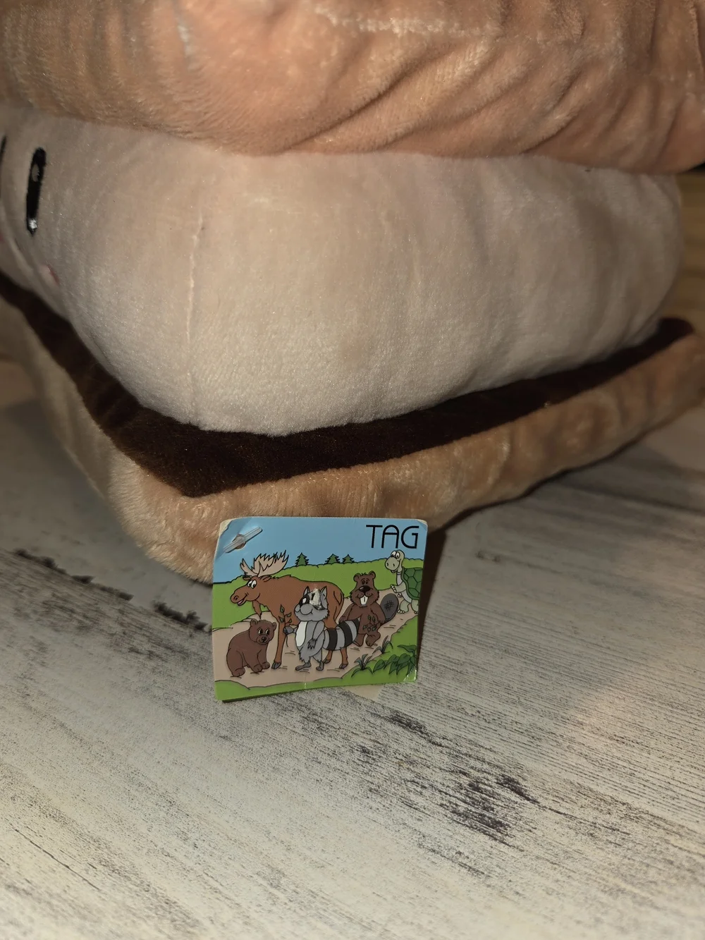 New TAG S'Mores Pillow ALEXON Plush Sandwich Stuffed Toy Campfire Marshmallow